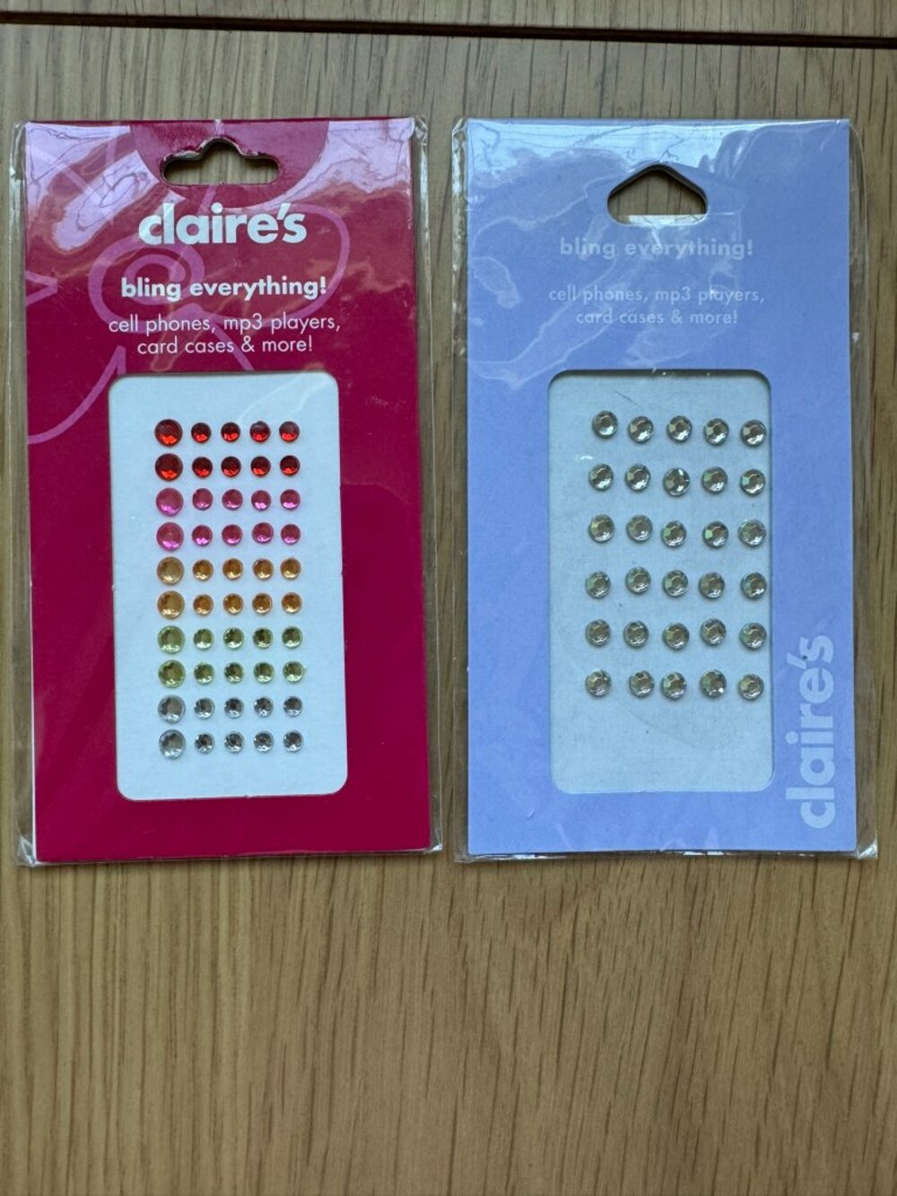 Brand New Bling Stickers from Claire's